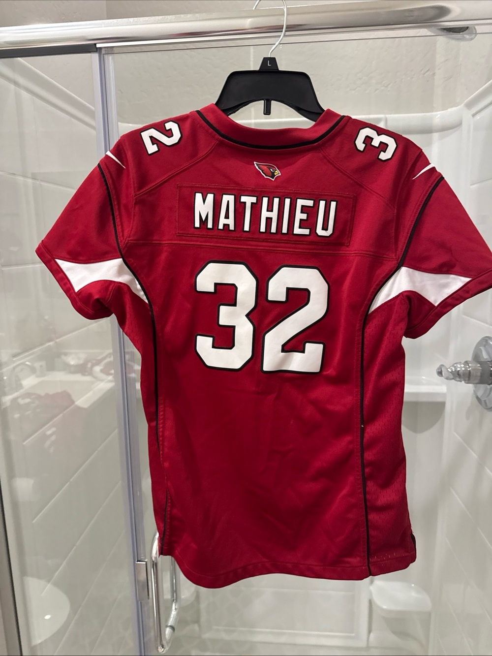 Arizona Cardinals #32 Mathieu Red Football Jersey - Picture 1 of 6